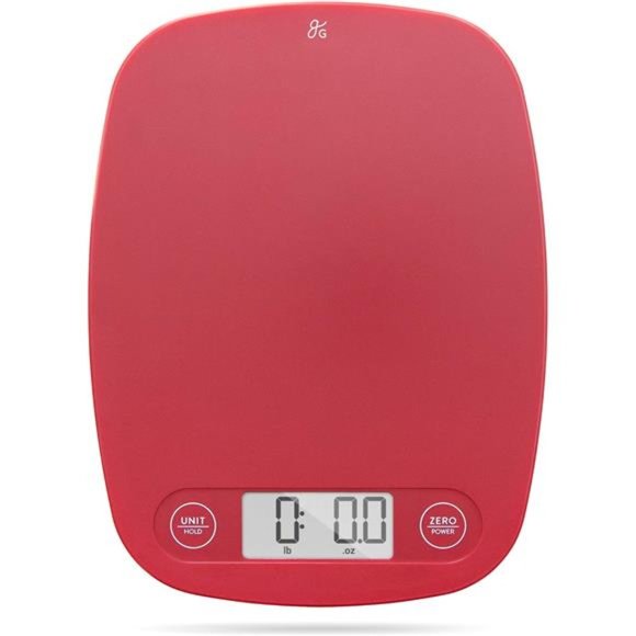 Digital Food Kitchen Scale (Cherry Red) - Picture 1 of 5